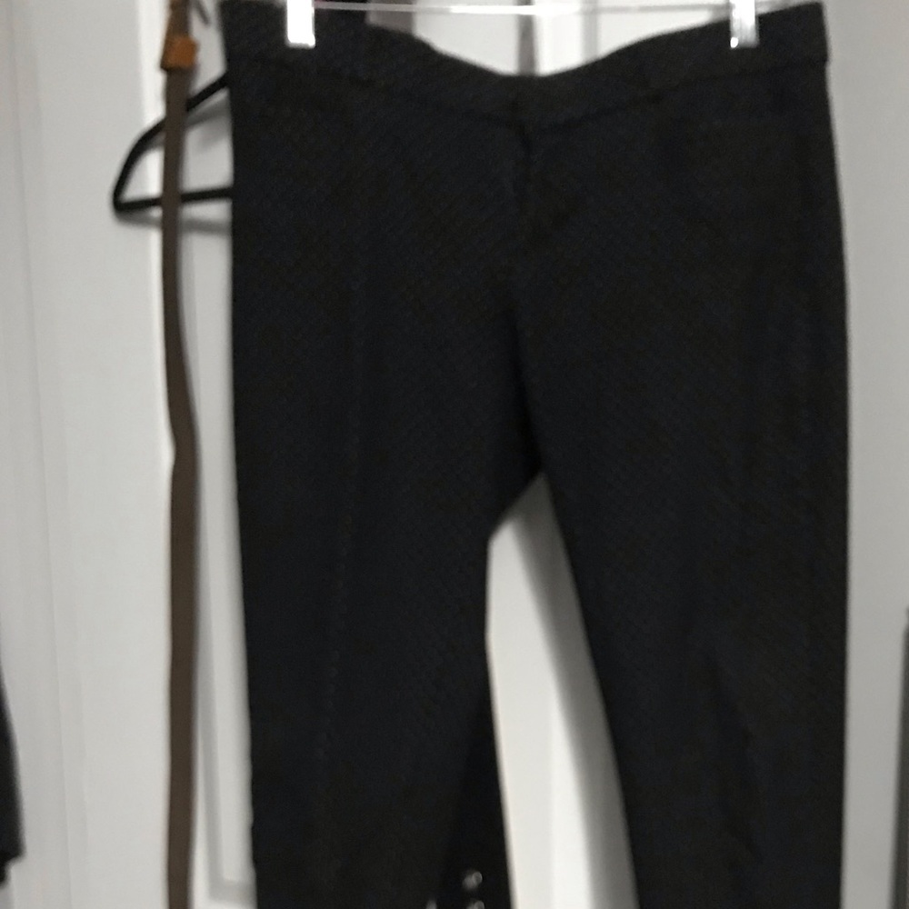 Black Sloan banana republic pants.